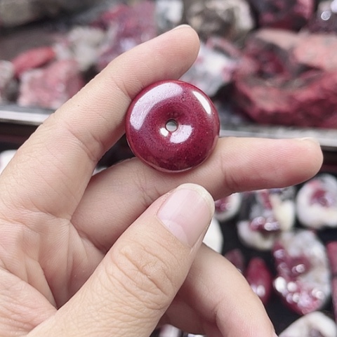 【闪购商品】天然辰砂澄*天然原矿朱砂吊坠