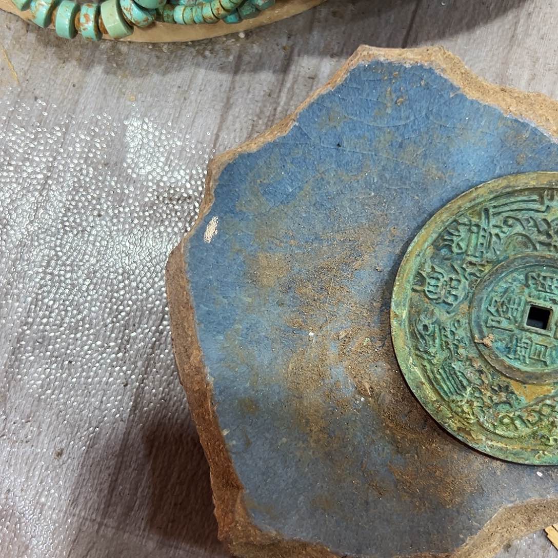 瓷片五大名窑瓷器摆件瓷片