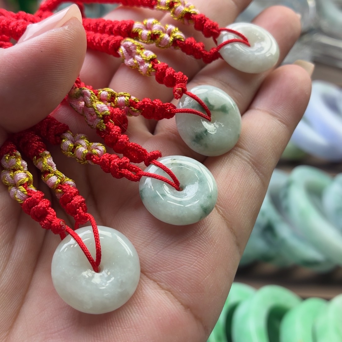 翡翠未镶嵌手链翡翠手绳