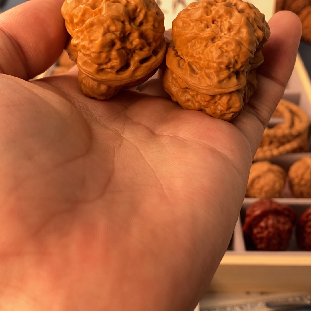 把件文玩核桃微修蛤蟆头39