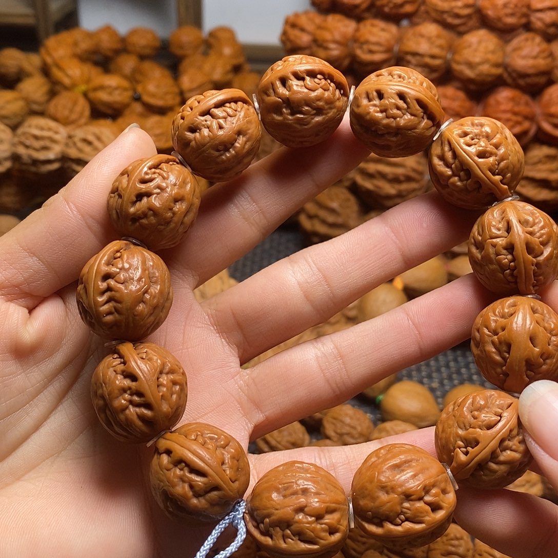 文玩核桃手串龙鳞纹手串