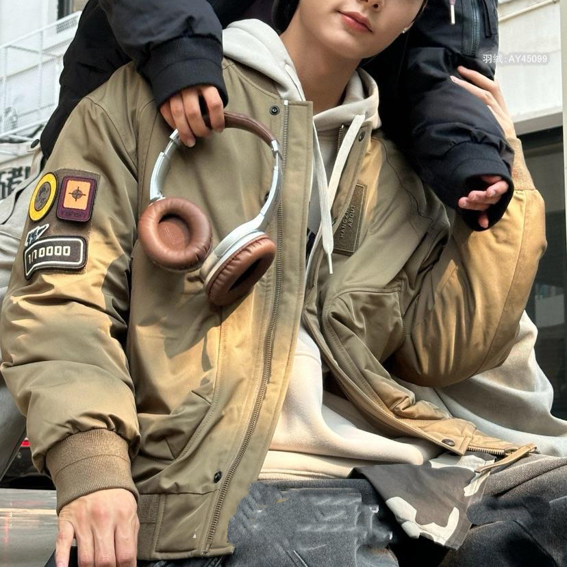 【青少年系列】冬季新款韩版设计师亲子装羽绒服外套