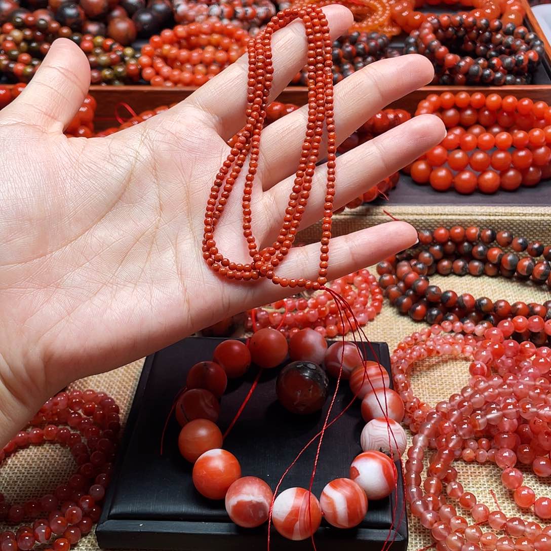 手链未镶嵌南红玛瑙