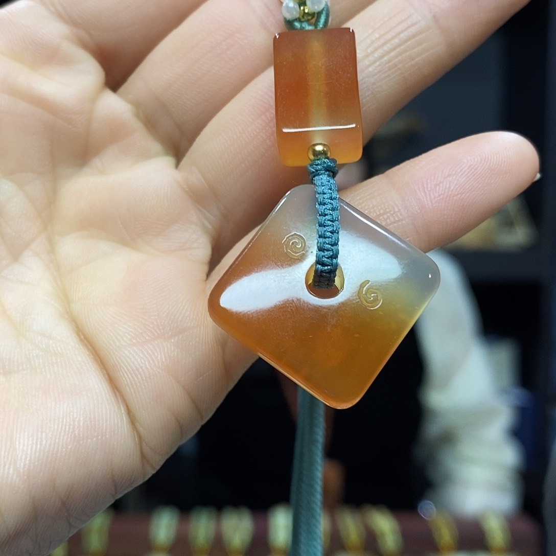 岫玉挂件吊坠未镶嵌