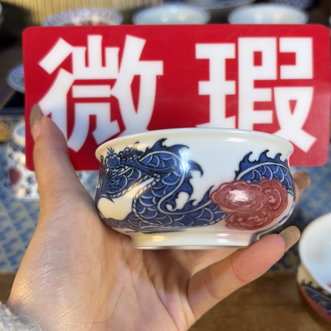 摆件微瑕景德镇手工手绘陶瓷