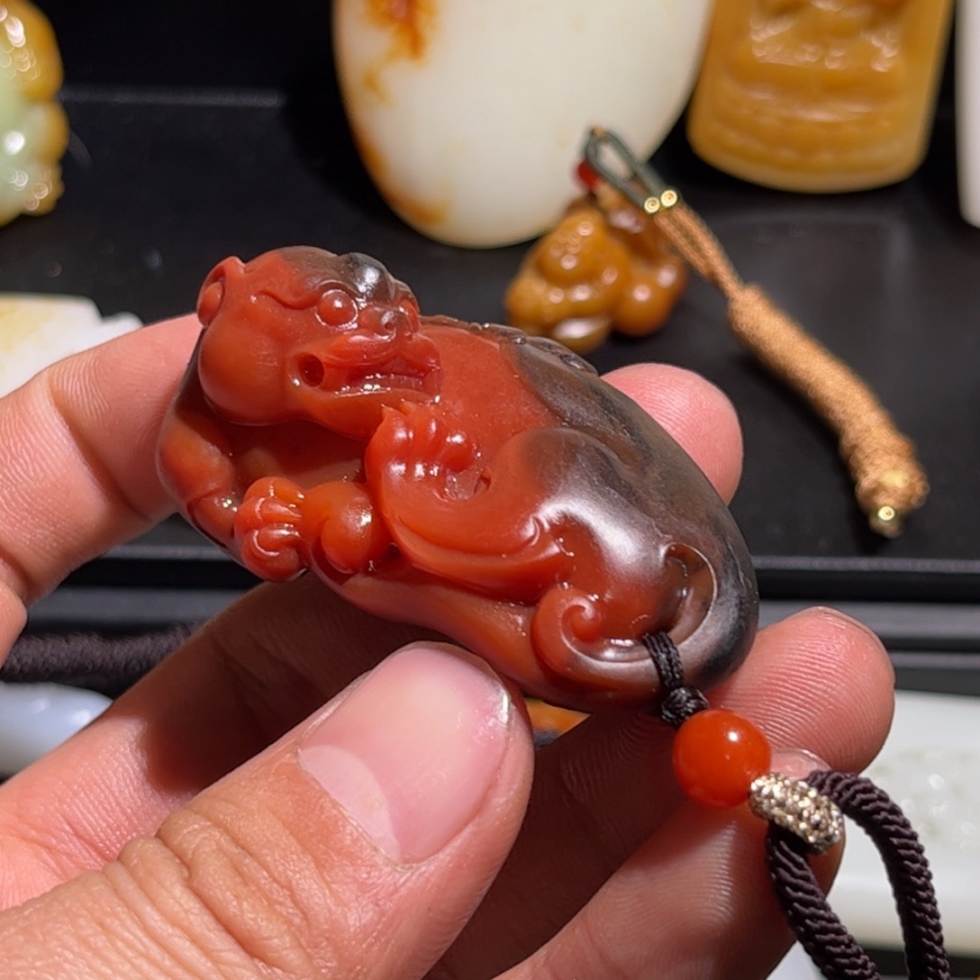 和田玉挂件未镶嵌东****转