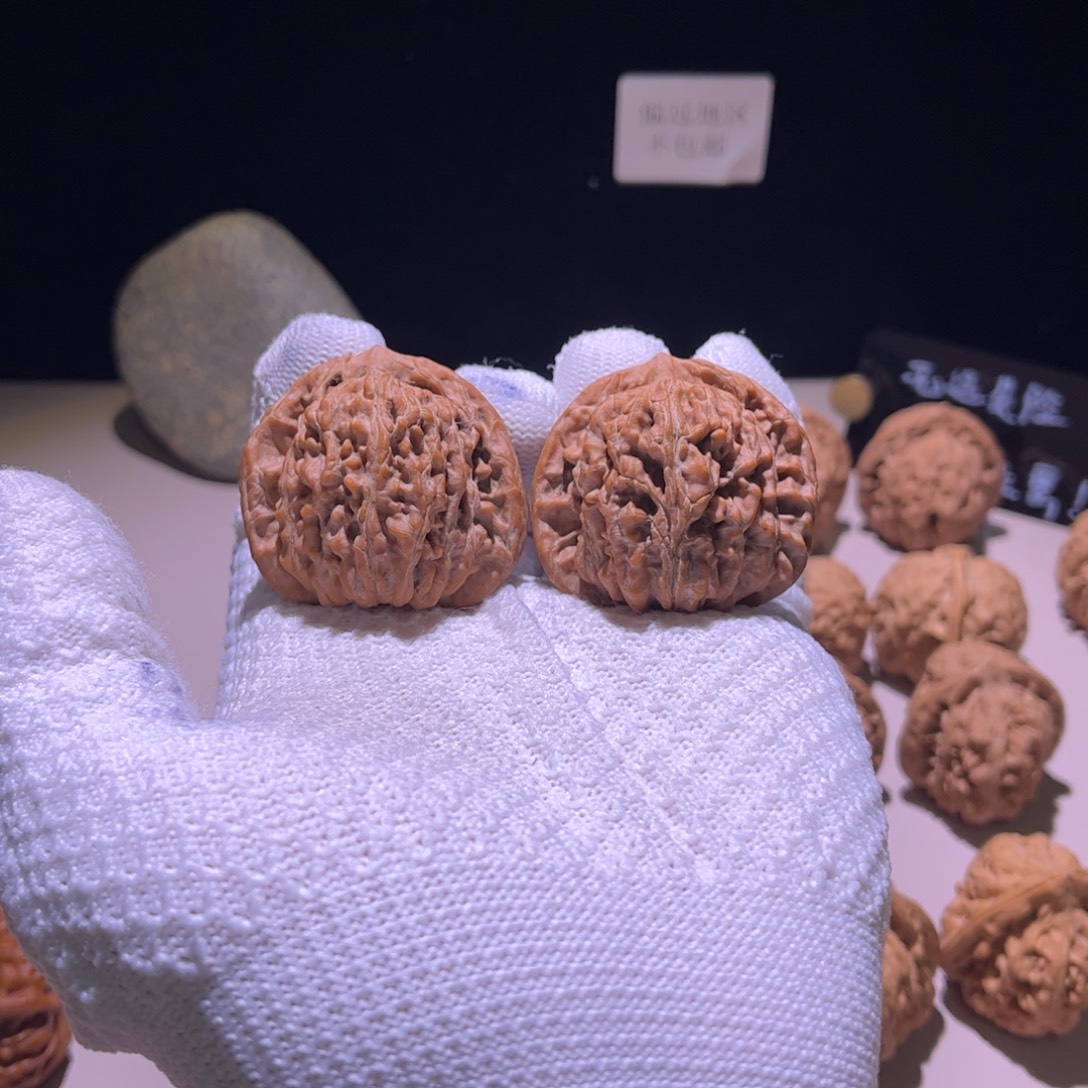 吊坠文玩核桃42全品四座楼