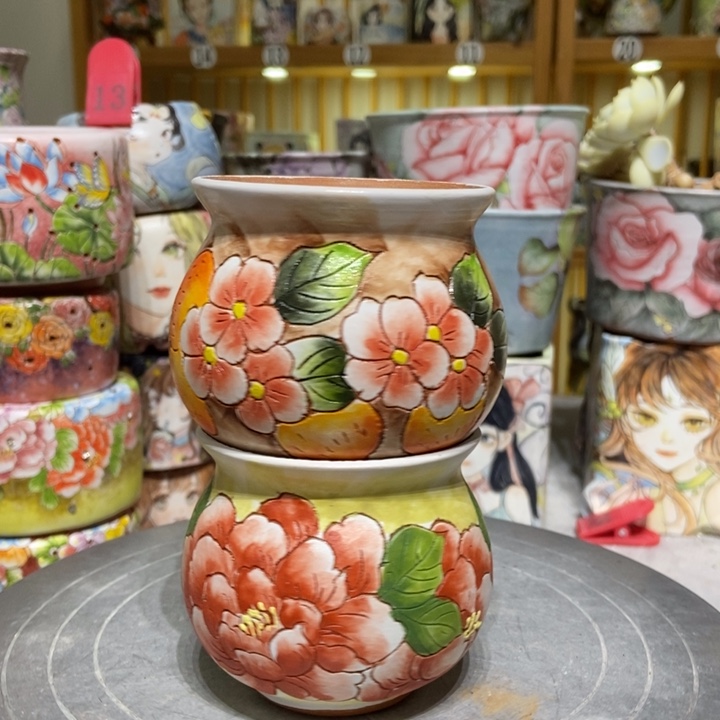 景德镇艺术手绘作品