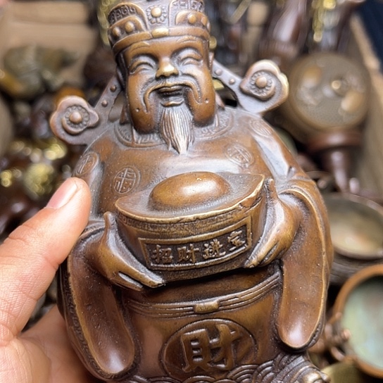 铜制工艺把玩摆件