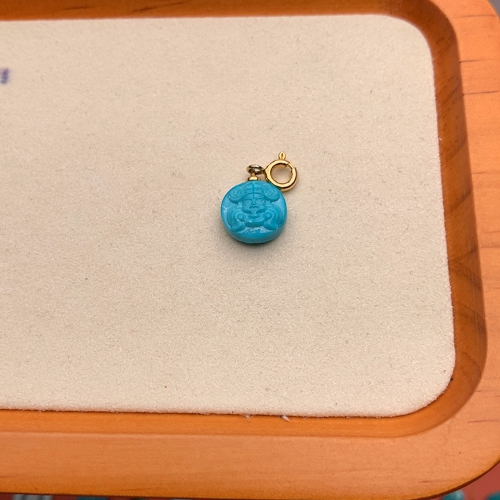 心***飘未镶嵌绿松石珠宝奇石