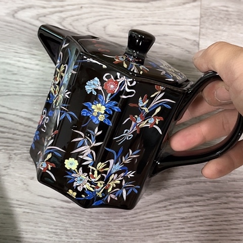 微瑕，不能明火，黑壶，法兰彩