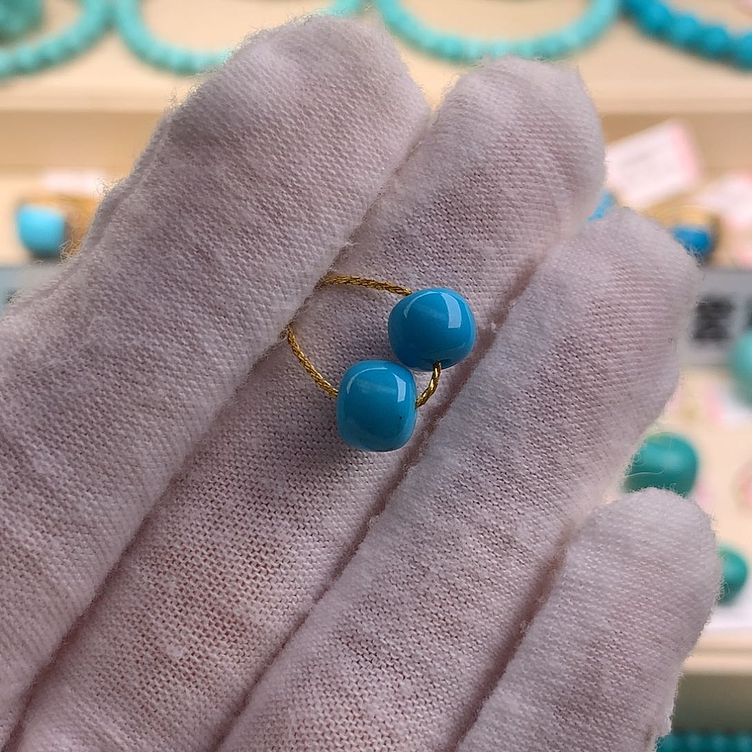 绿松石珠宝奇石未镶嵌