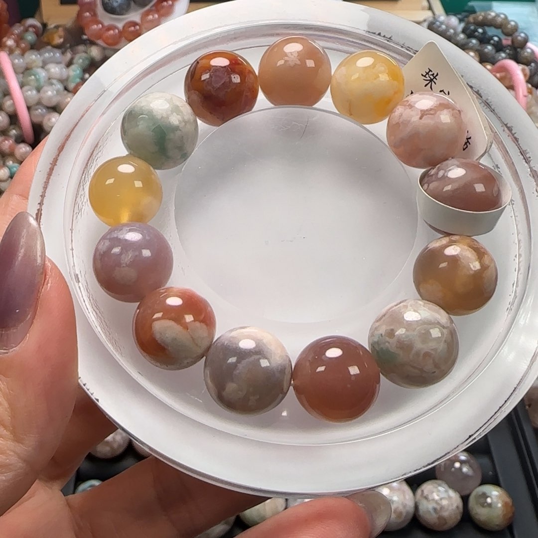 玛瑙/玉髓珠宝半成品未镶嵌梦***甜