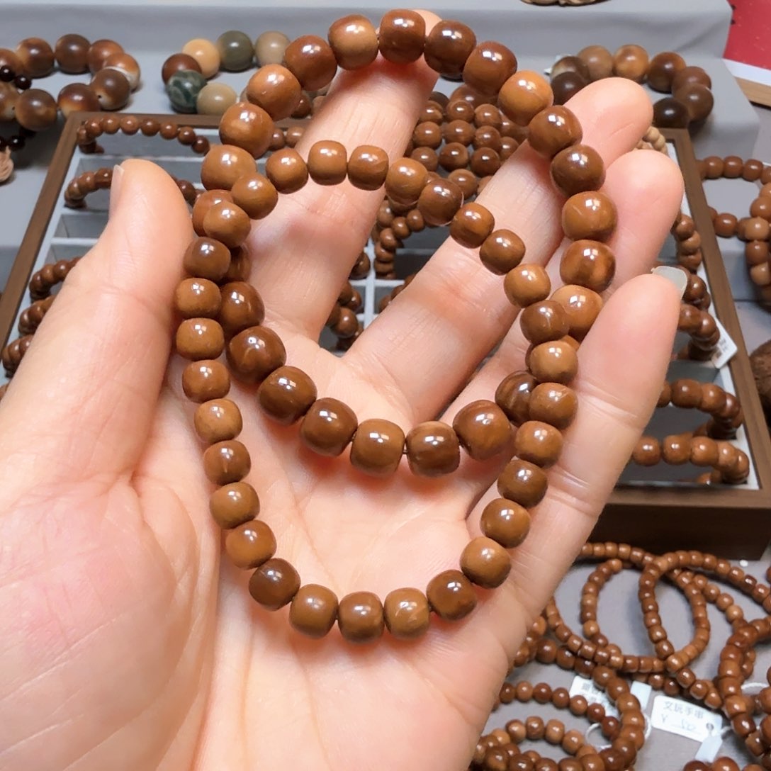库克手串上**忆库克菩提8*9 6*7老型珠各一条