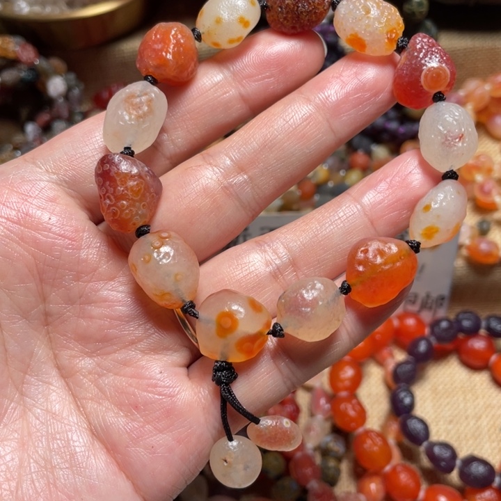 玛瑙/玉髓合金手链