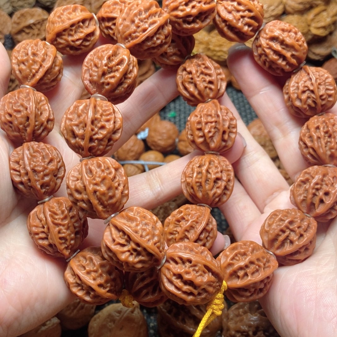 福***儿吊坠桃核小京八棱