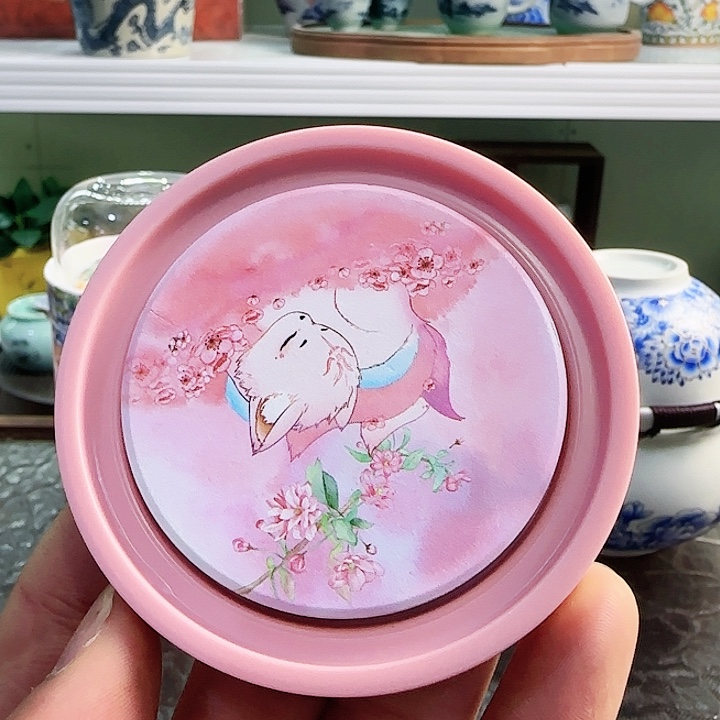 青花瓷器茶叶罐旅行套装