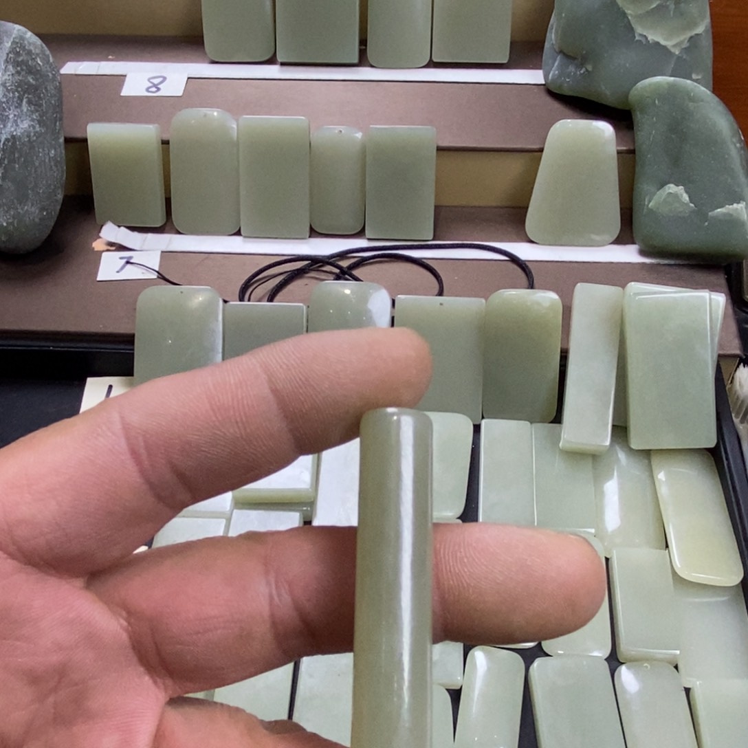 颈饰未镶嵌和田玉好****?05