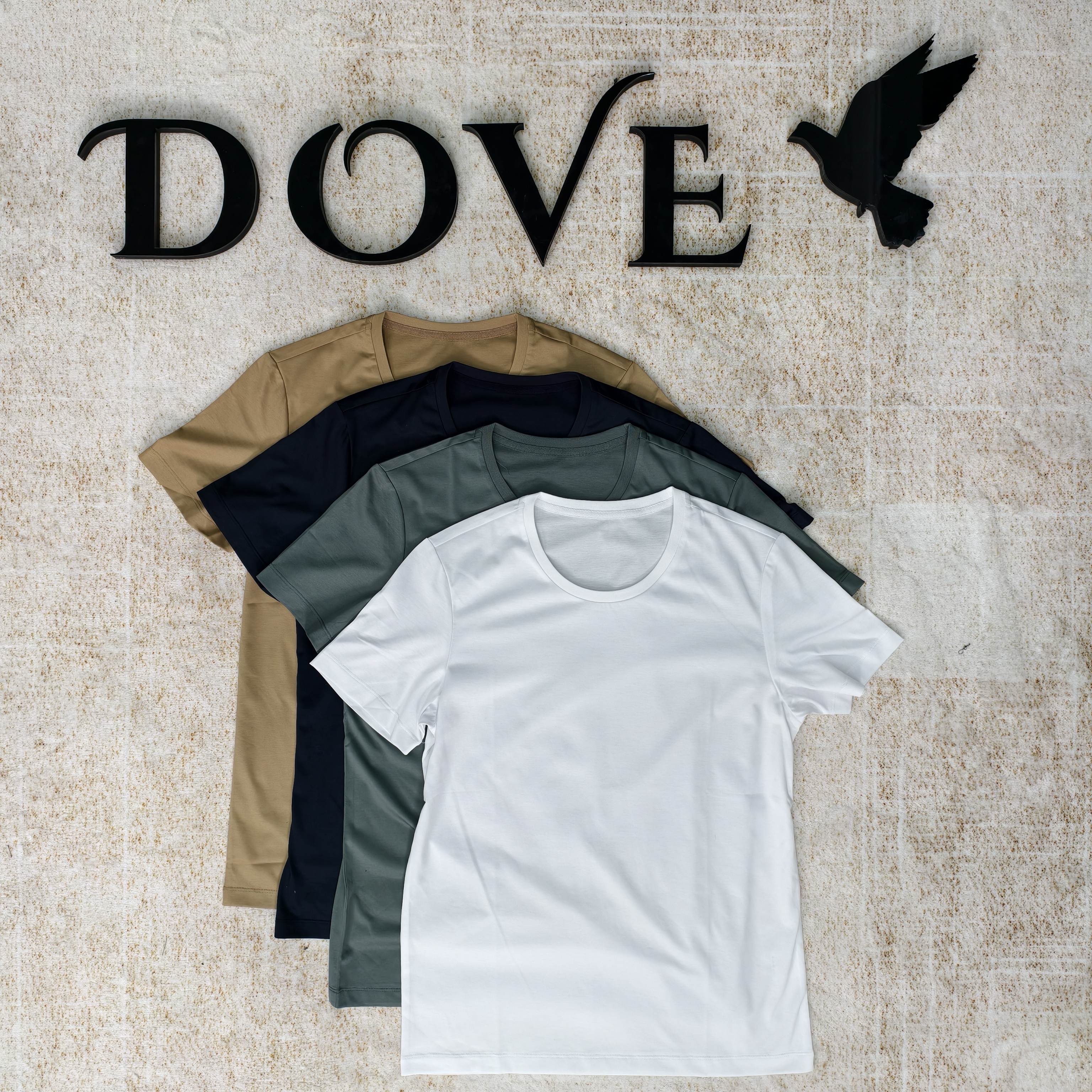 【心潮澎湃】白鸽51-000纯色短袖