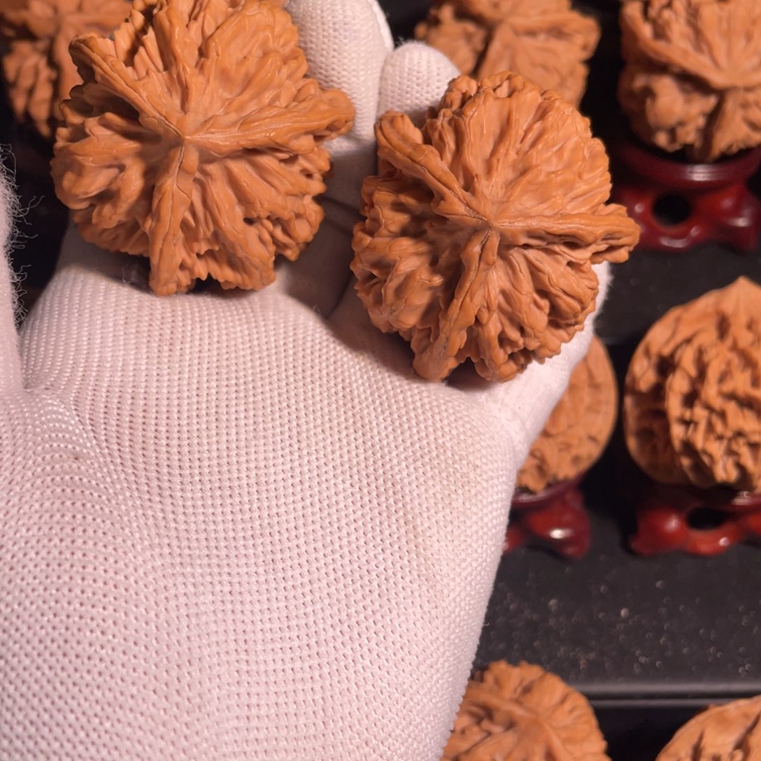 文玩核桃把件47官帽