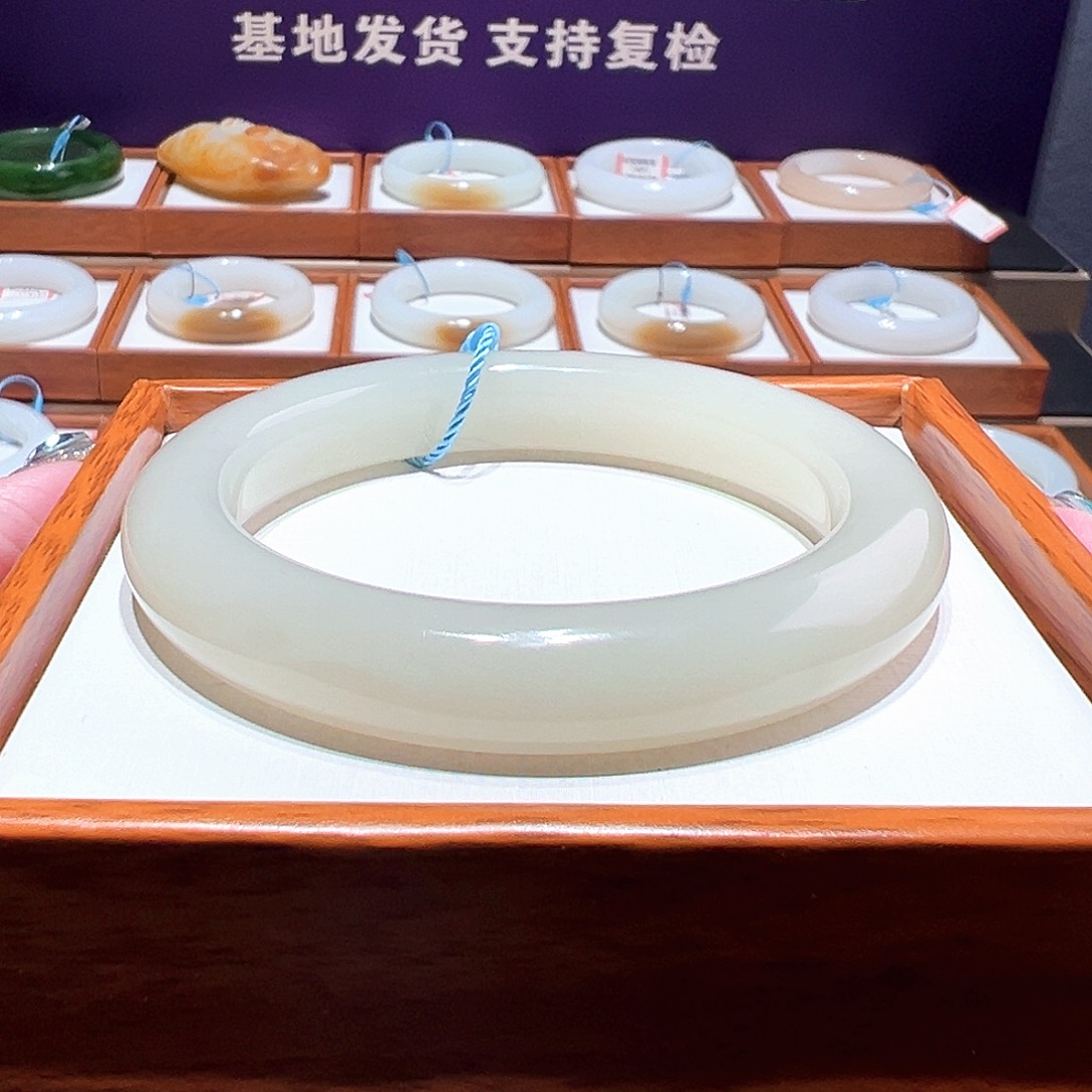 和田玉手镯 57 58未镶嵌