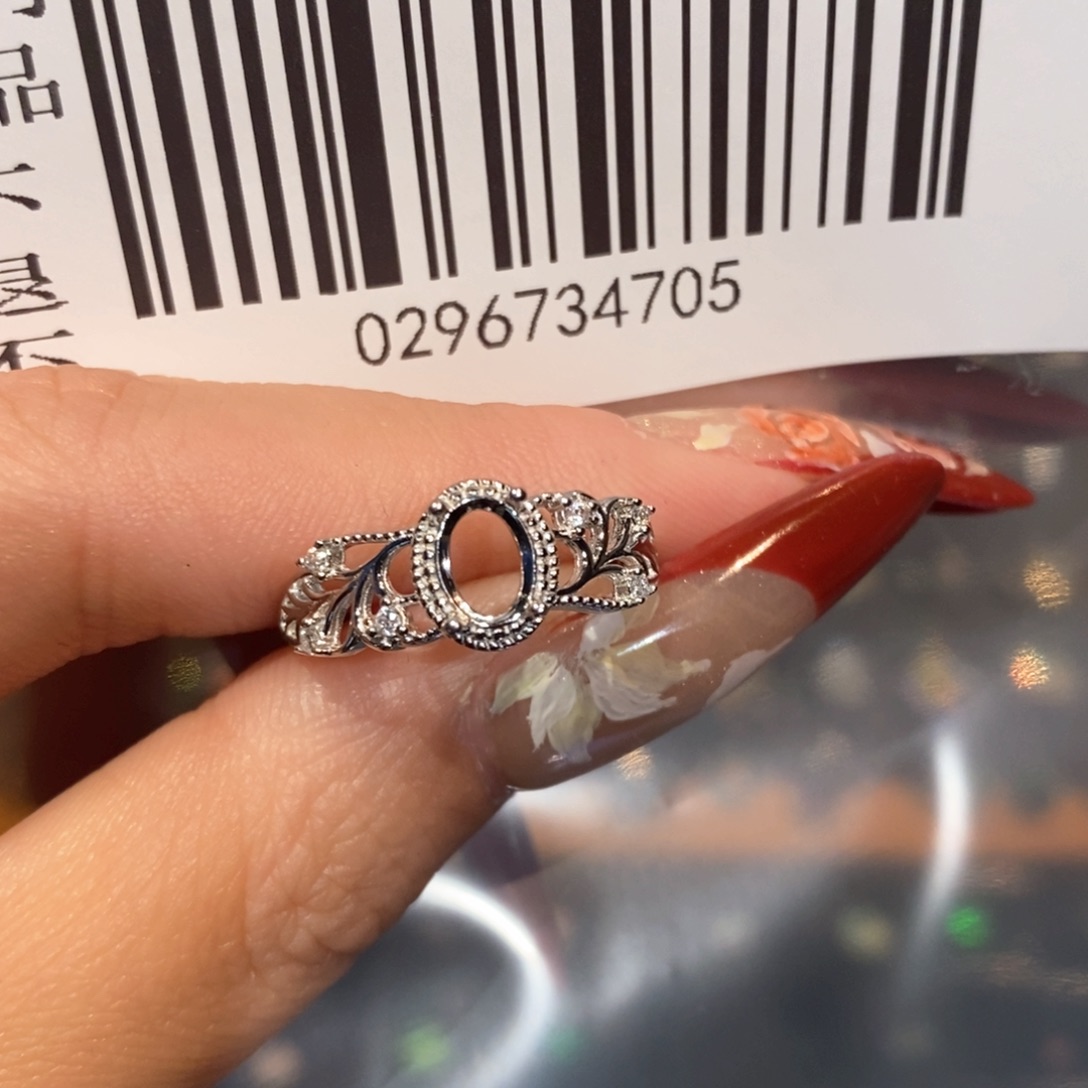 欧泊欧泊戒指银S925镶嵌?****?