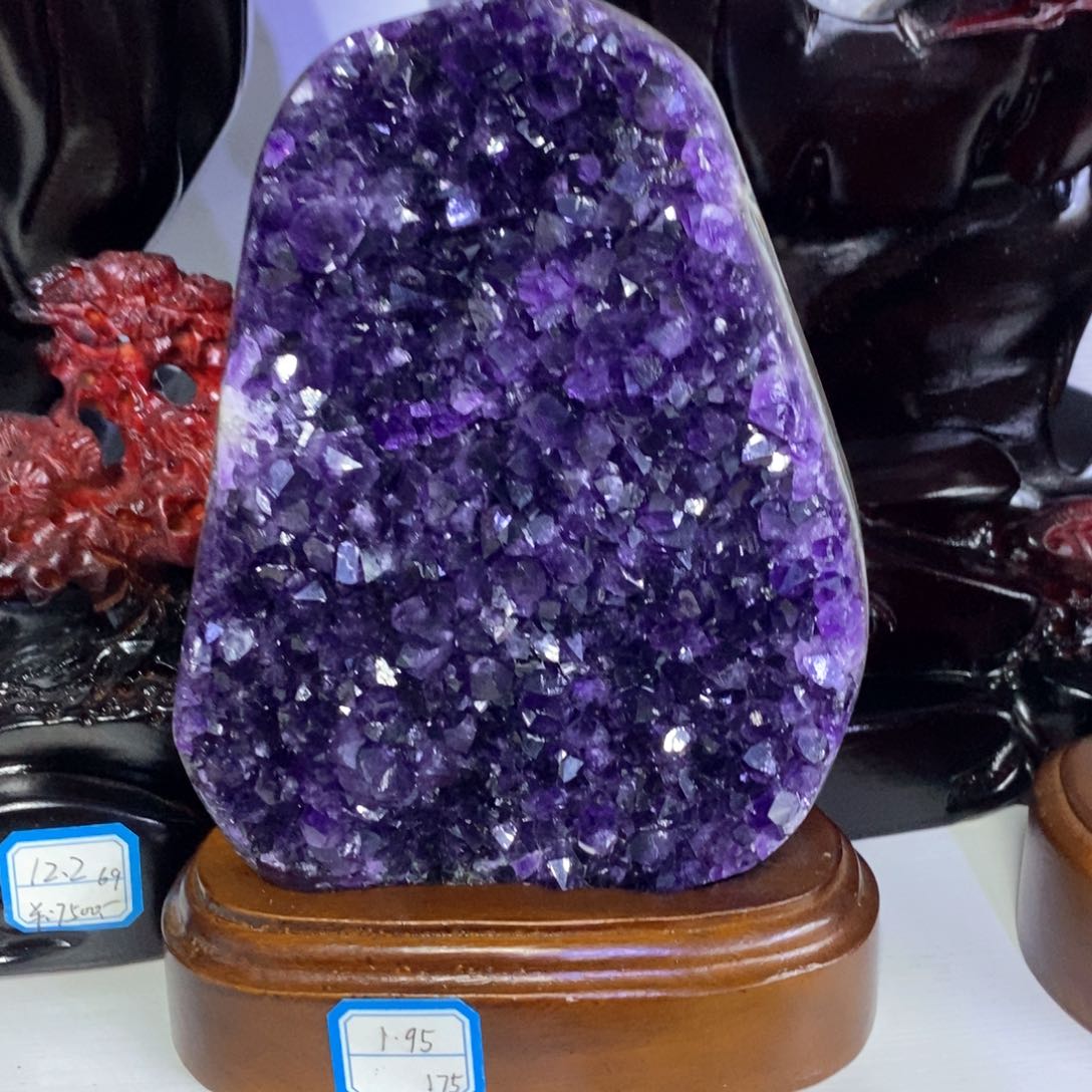 紫晶小葛屏风未镶嵌