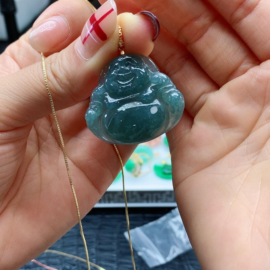 【闪购商品】翡翠吊坠(赠链)合金