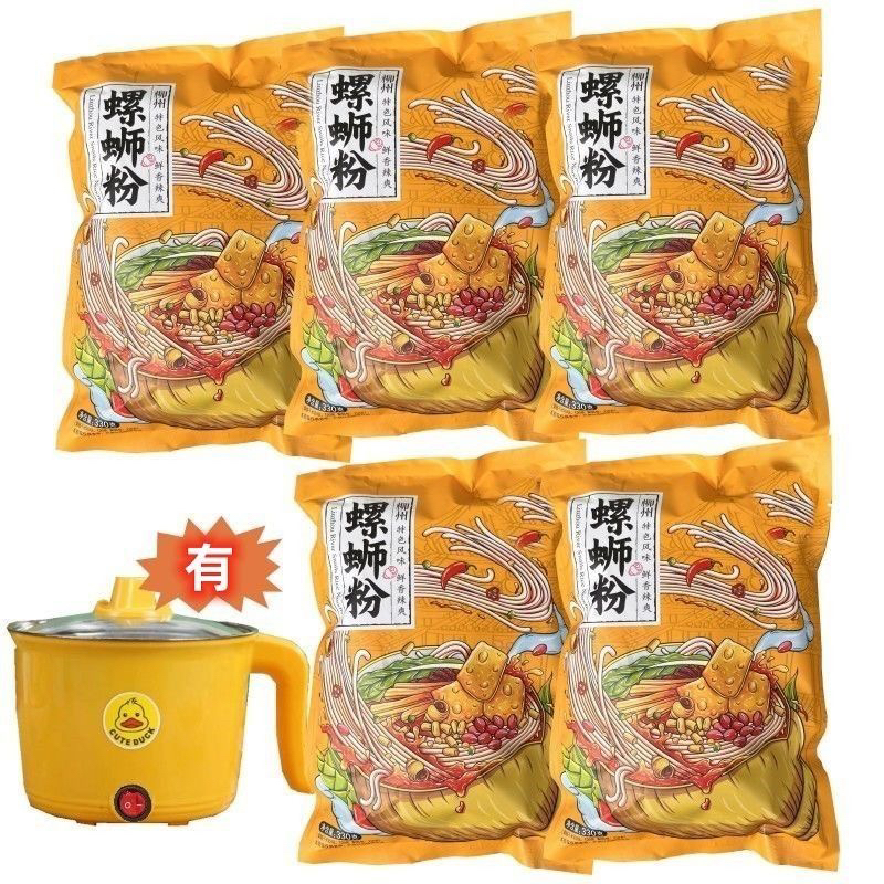 广西风味螺蛳粉加辣加臭袋装速食经典美味香辣螺狮粉方便食品