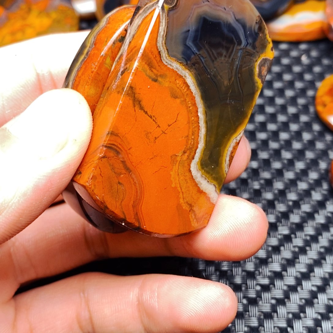 玛瑙/玉髓吊坠(不含链)未镶嵌三**圣