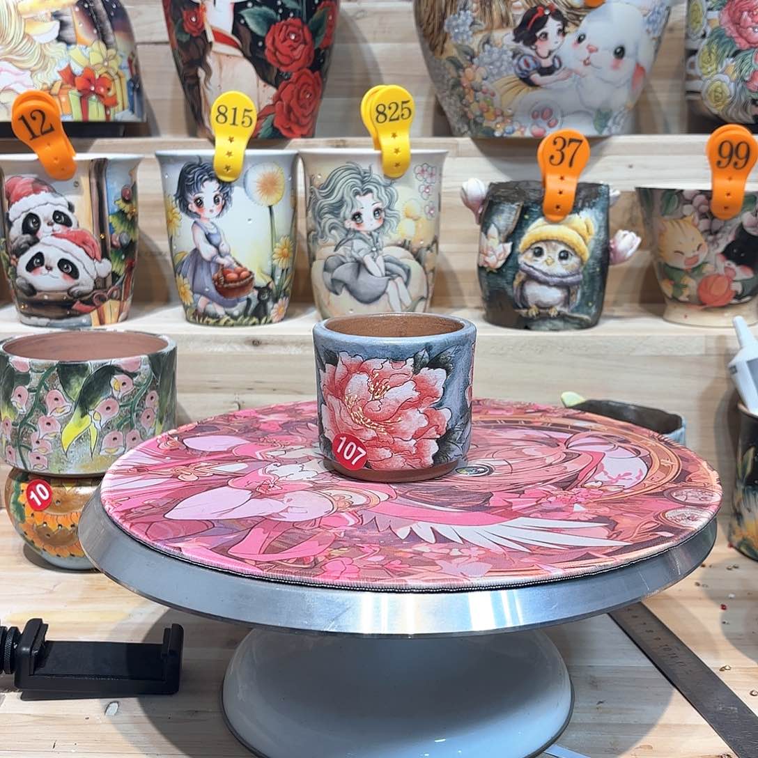 紫砂花盆手工花盆默认微瑕6/7