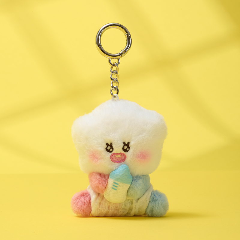 TRUZ BABY NEWBORN系列 SOM毛绒玩偶钥匙扣 LINE FRIENDS