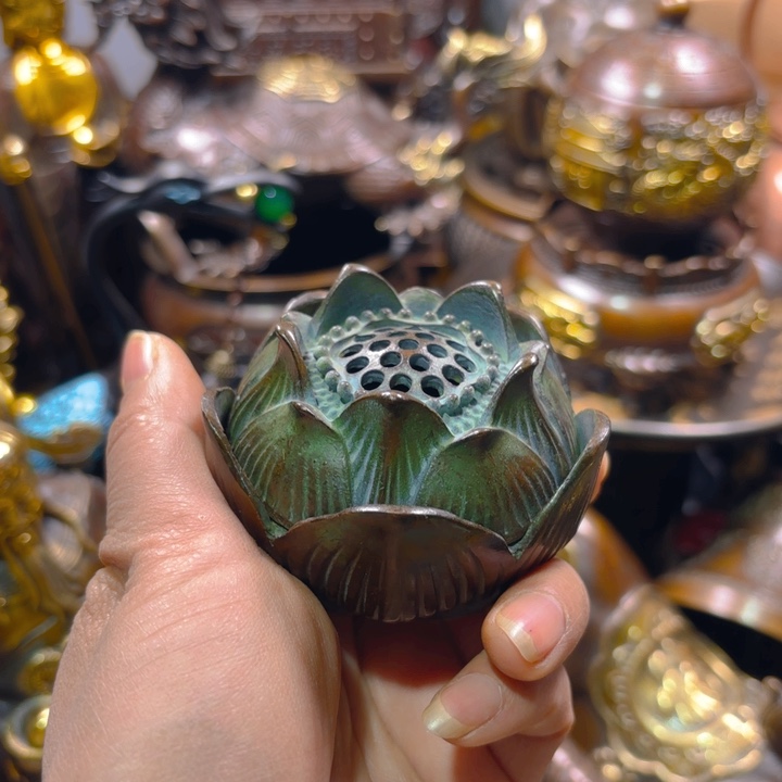 铜器摆件收收藏藏