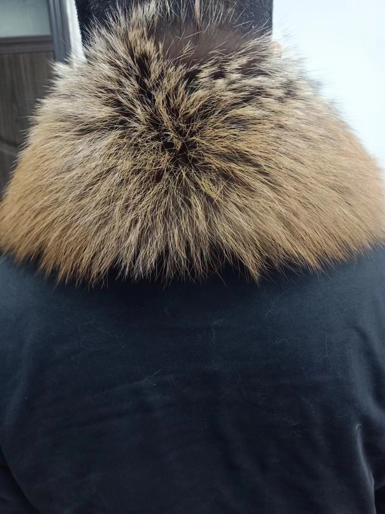 时尚毛领加厚保暖