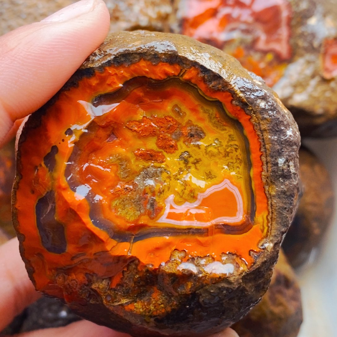 未镶嵌定制玛瑙༒*念玛瑙原石定制不退不换