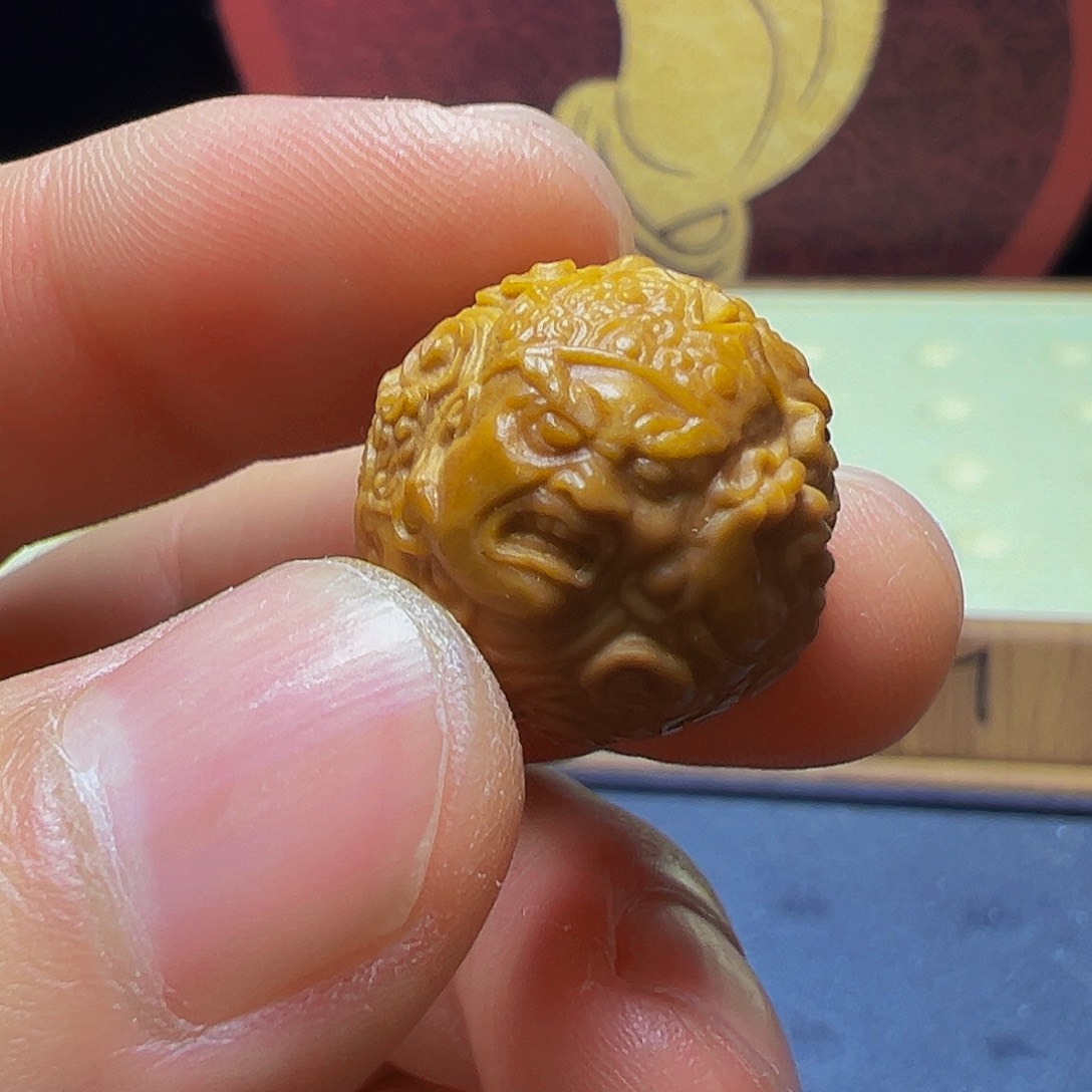 吊坠猴头核桃四大天王尺寸18