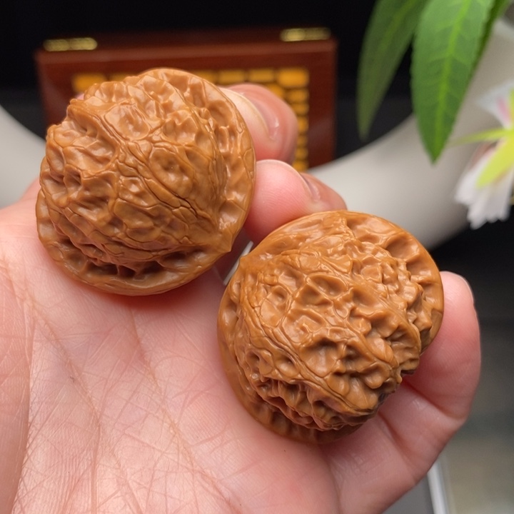 文玩核桃把件宫灯39