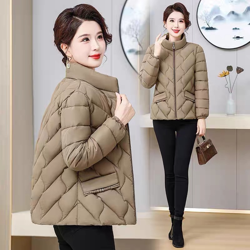 气质外套短款时尚棉服轻薄棉衣冬季