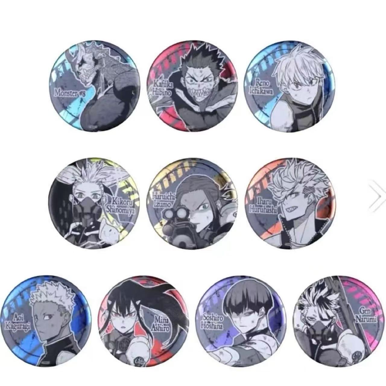 【怪兽8号】现货 浮雕二弹 吧唧 盲抽