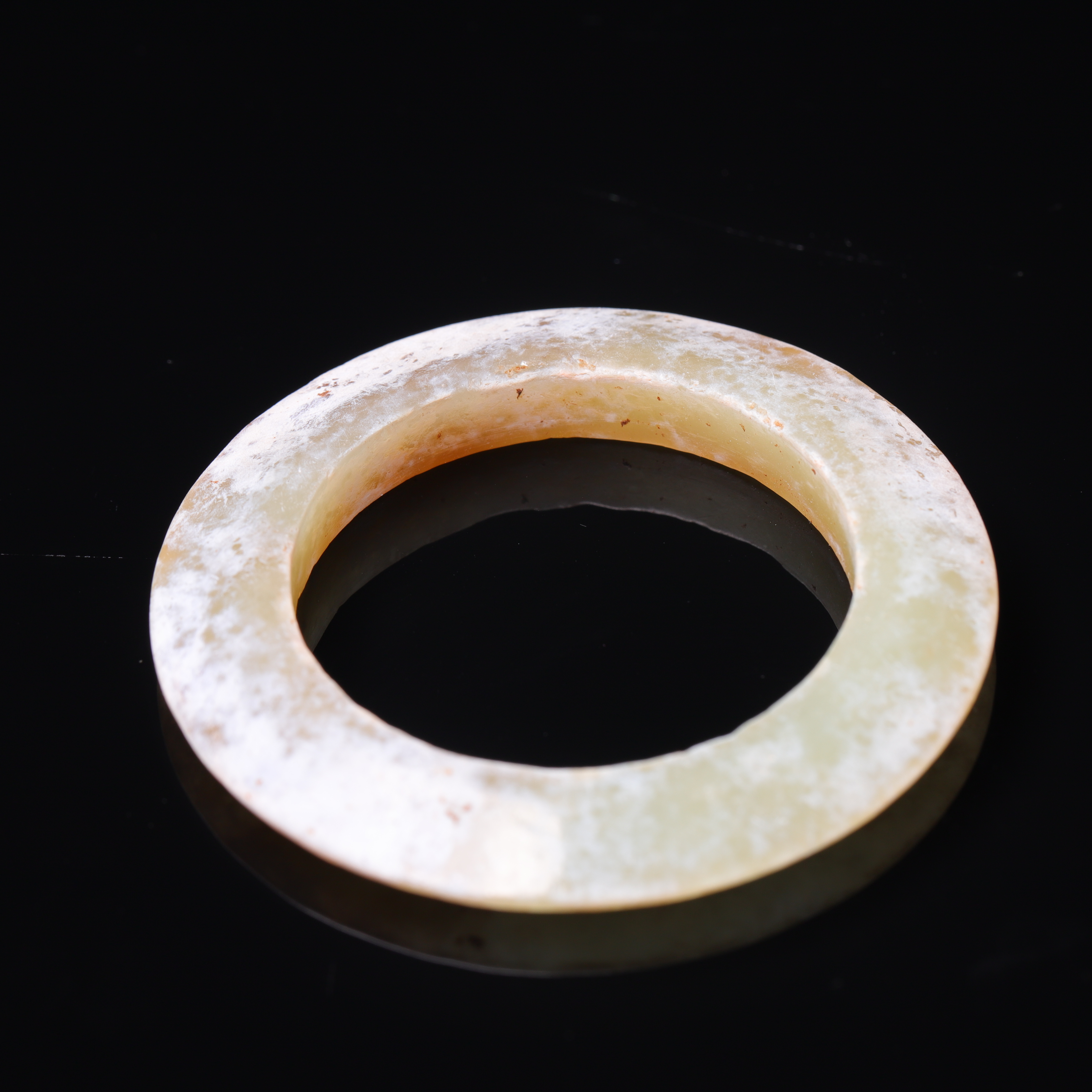 明代和田玉碟环-CS