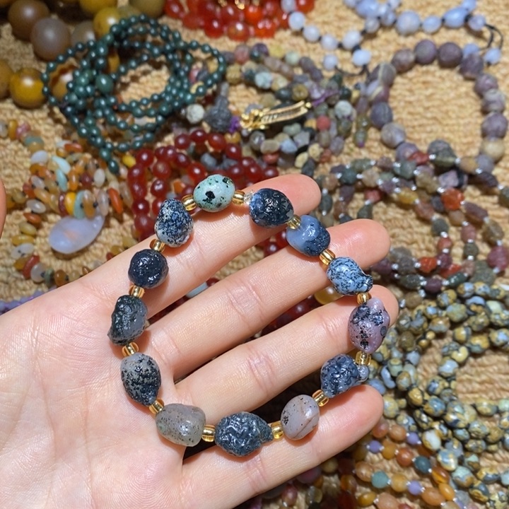 合金手链玛瑙/玉髓