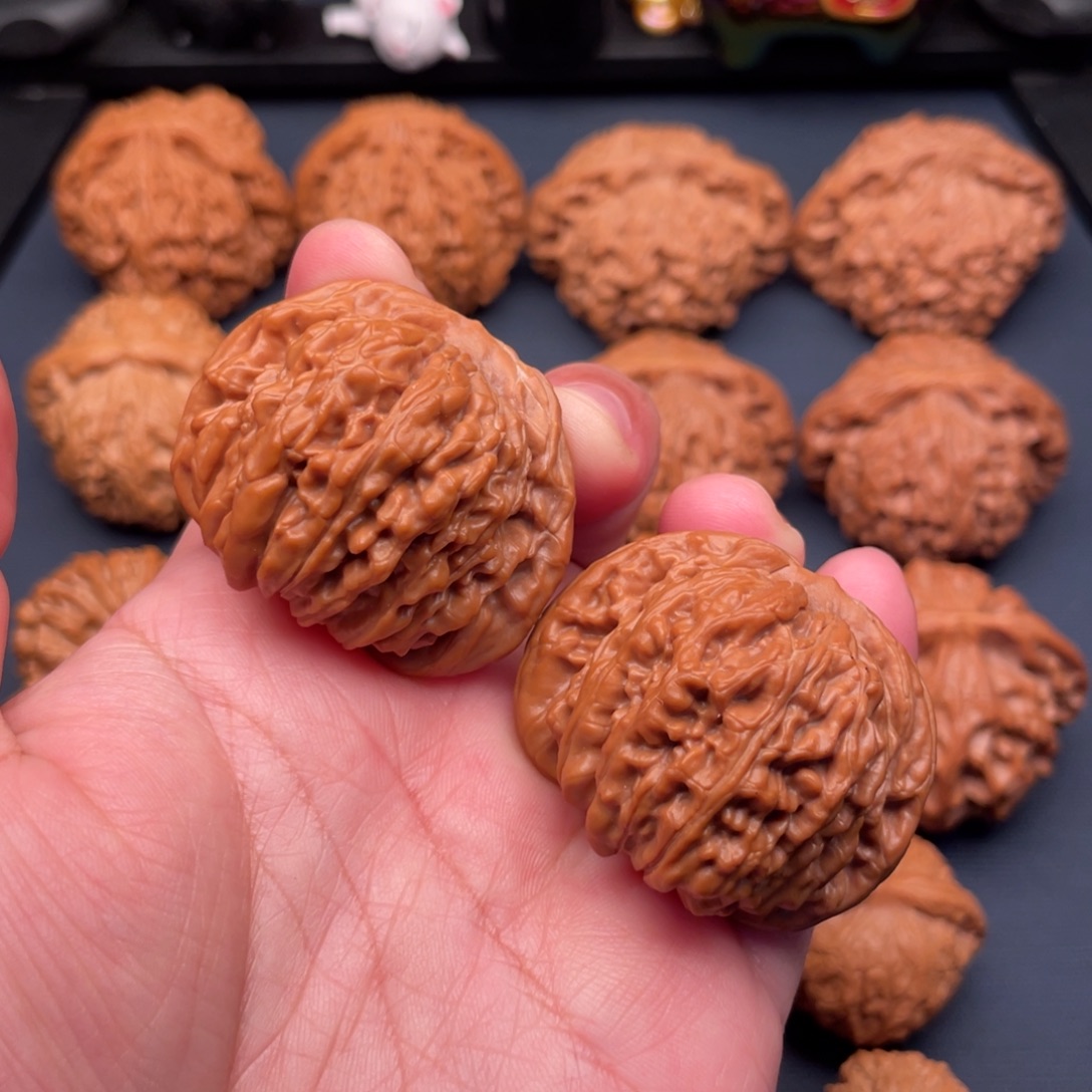 ****b文玩核桃把件全品无修42汉高楼