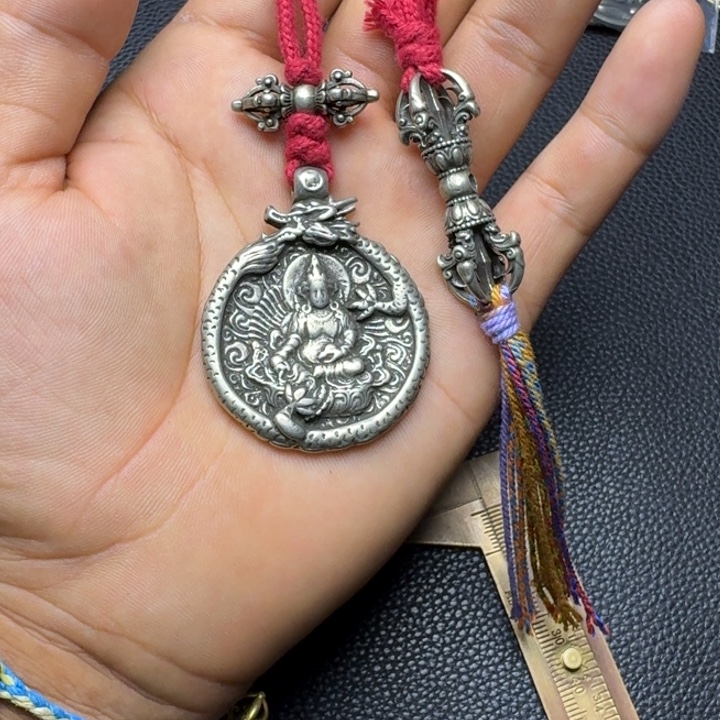 奋***1泥塑藏式风格九宫格..