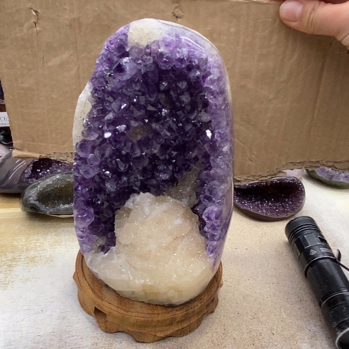 紫晶大型摆件（非配饰）未镶嵌