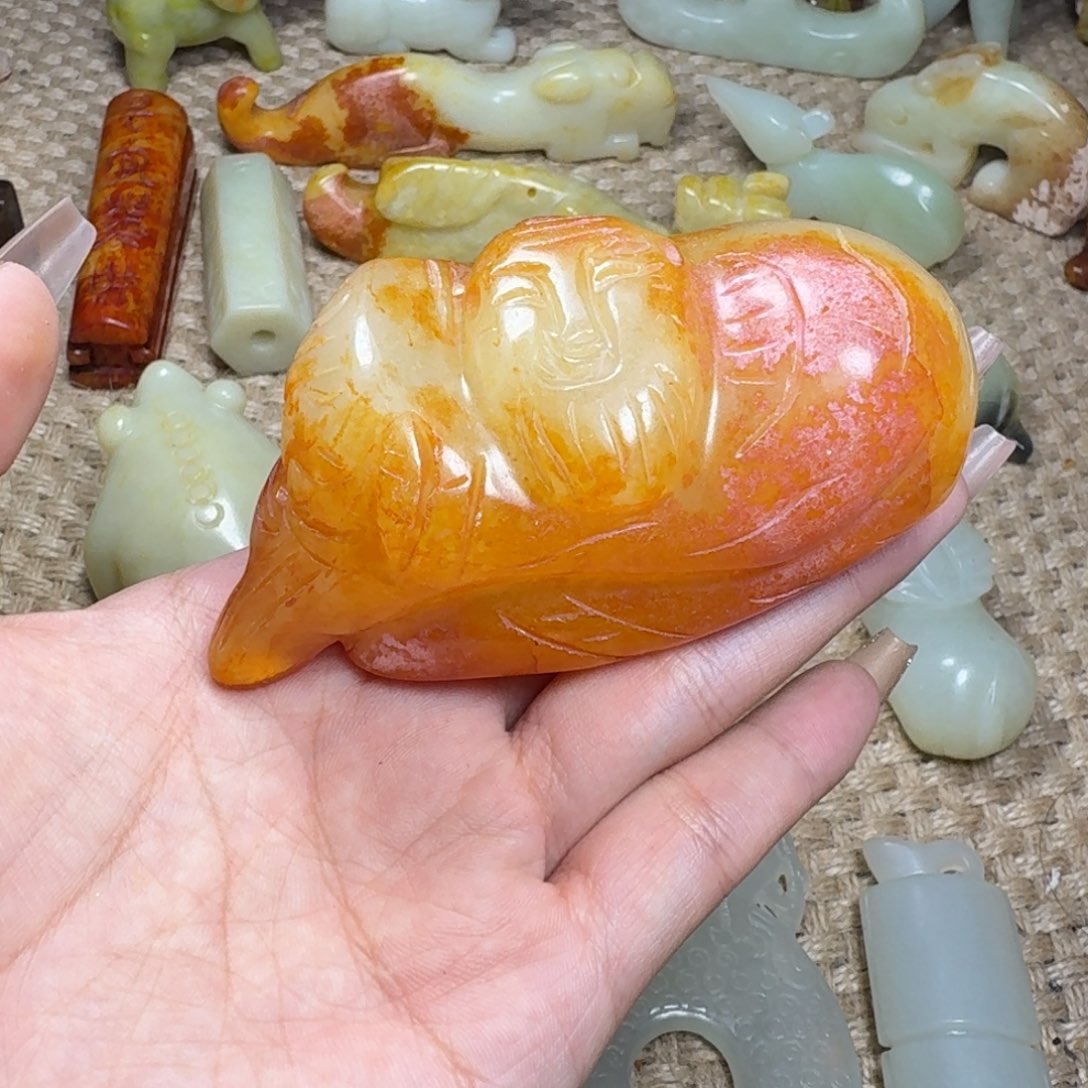 白玉菩提吊坠挂件