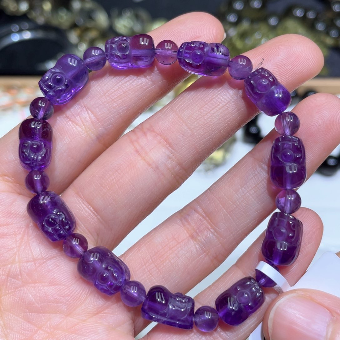 水晶手链未镶嵌手串