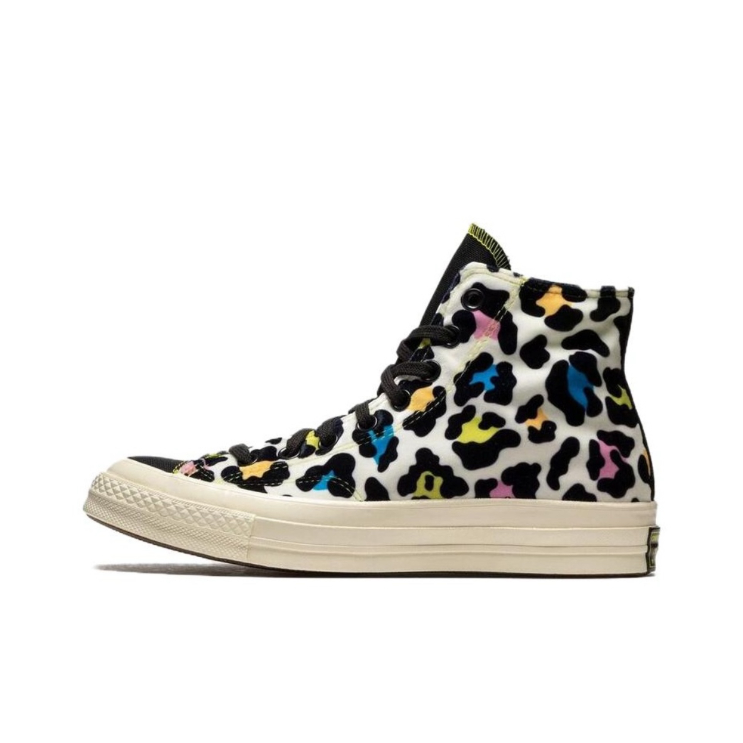 Converse 1970s 防滑耐磨 高帮 帆布鞋 女款 白黑彩色572369C