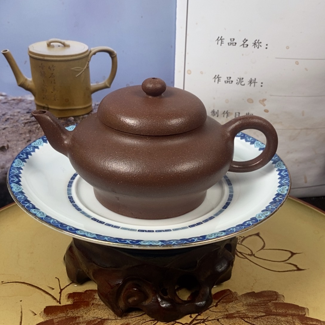 紫砂茶壶容量宜兴紫砂壶