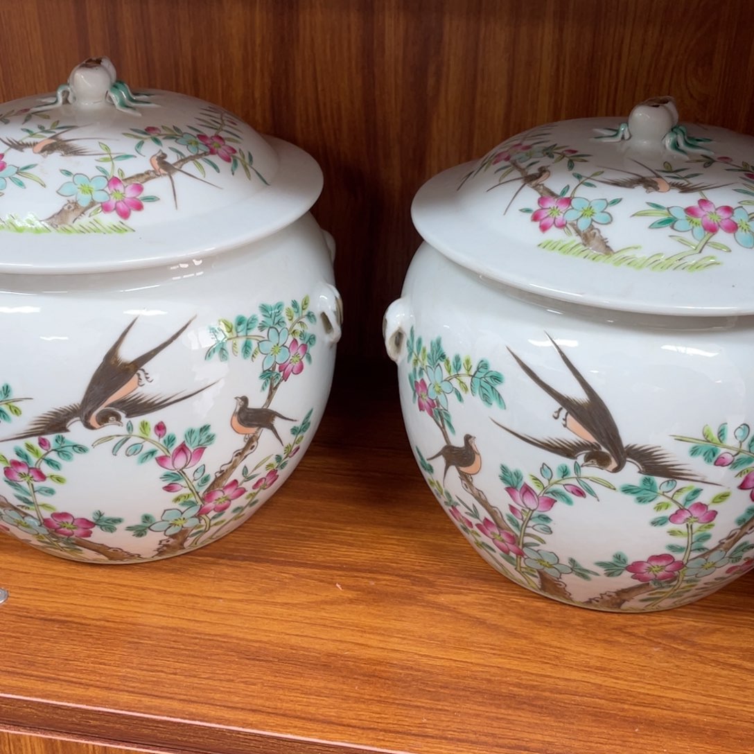 摆件手绘陶瓷作品欣赏作品