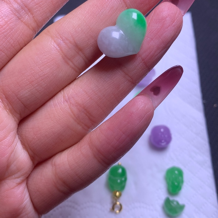 M****翡翠未镶嵌颈饰无镶嵌26